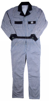 12 Oz Mount Vernon Hickory Stripe Coveralls