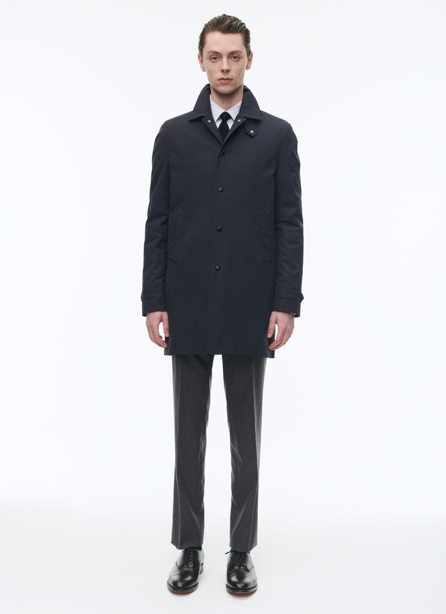 Technical Serge Water Repellent Coat