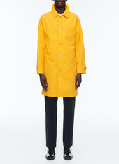 Water-repellent canvas coat
