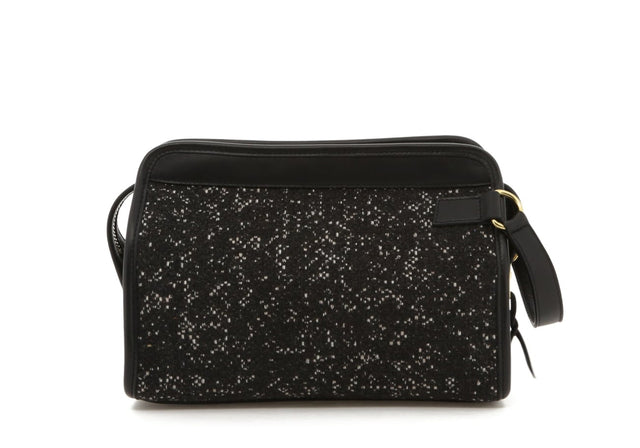 Large Travel Kit - Raven with Black Trim - Tweed Sunbrella