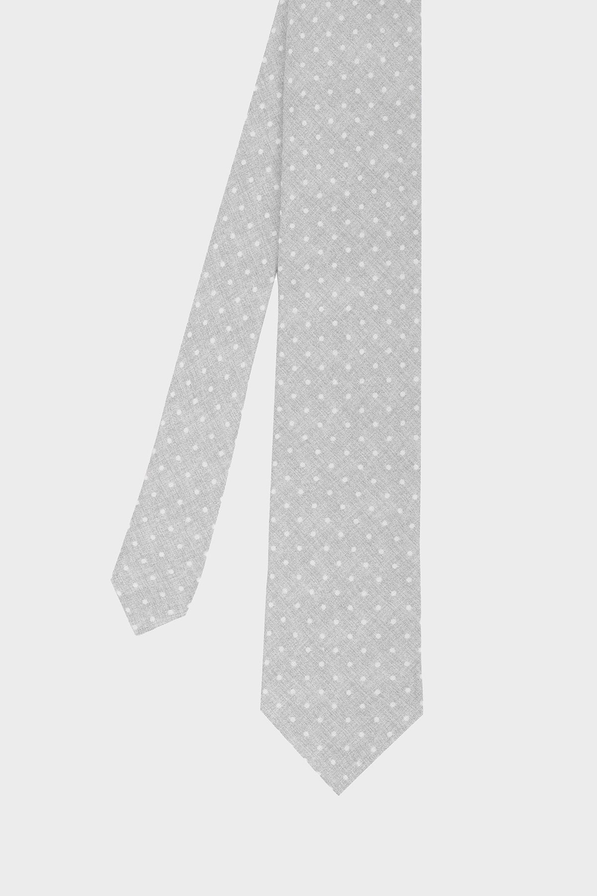 Grey Polka Dot Reef Tie