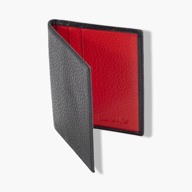 Black & Red Billfold Card Holder
