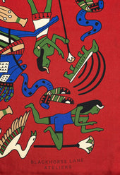 Red Egyptian Silk Pocket Square