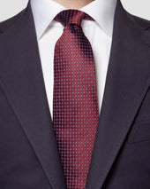 Geometric Silk Tie