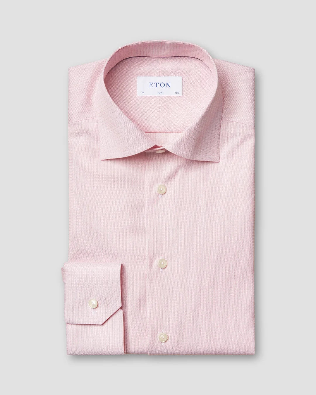 Red Melange Shirt Eton