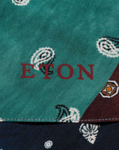 Patchwork Bandana Silk Scarf