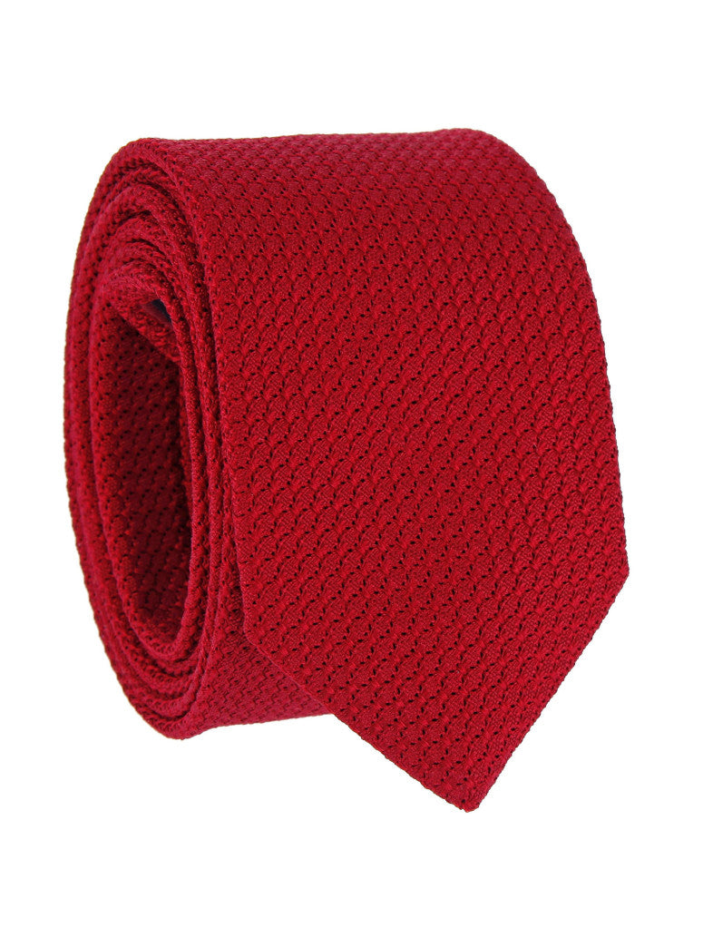 Red Grenadine Silk Tie Grenadines Iii
