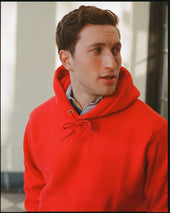 Made In Usa Red Heavyweight Hoodie