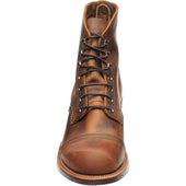 Red Wing Iron Ranger mens rubber-soled boots in copper rough and tough