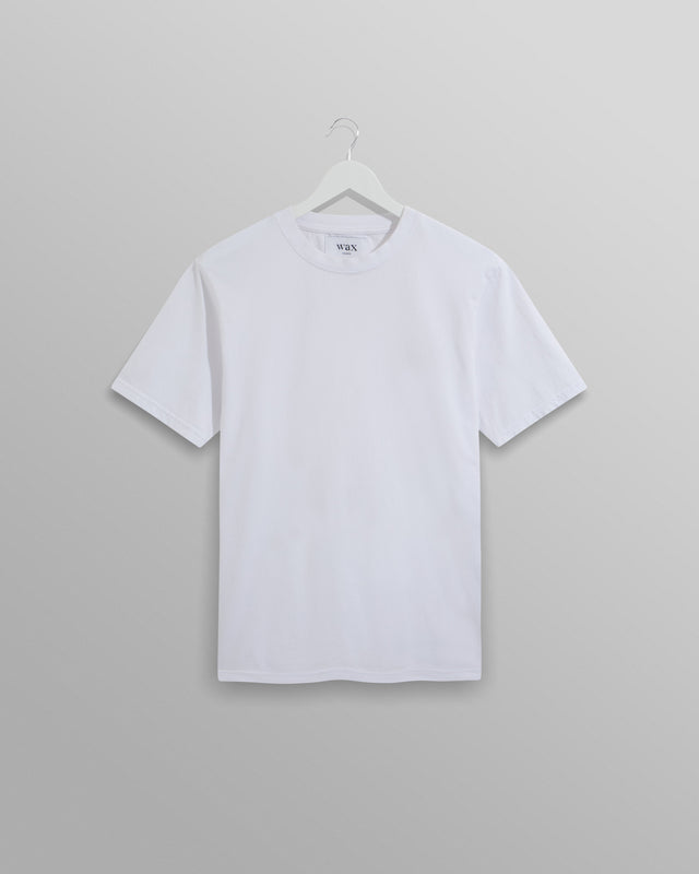 Reid - White Organic Cotton T-Shirt