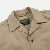 Relaxed Coverall Jacket Beige
