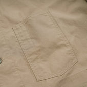 Relaxed Coverall Jacket Beige