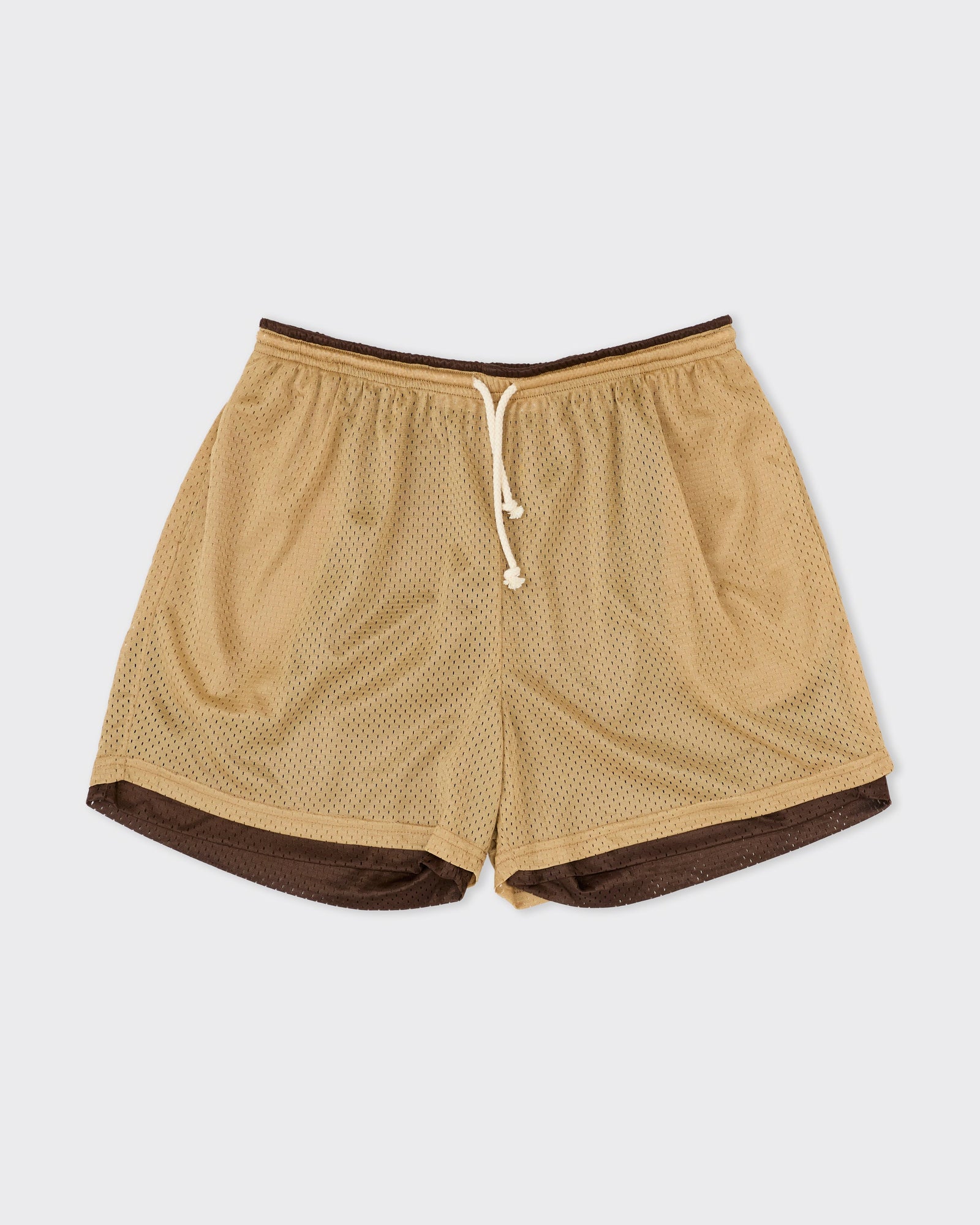 Reversible Ball Short Brown