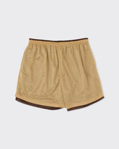 Reversible Ball Short Brown