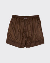 Reversible Ball Short Brown