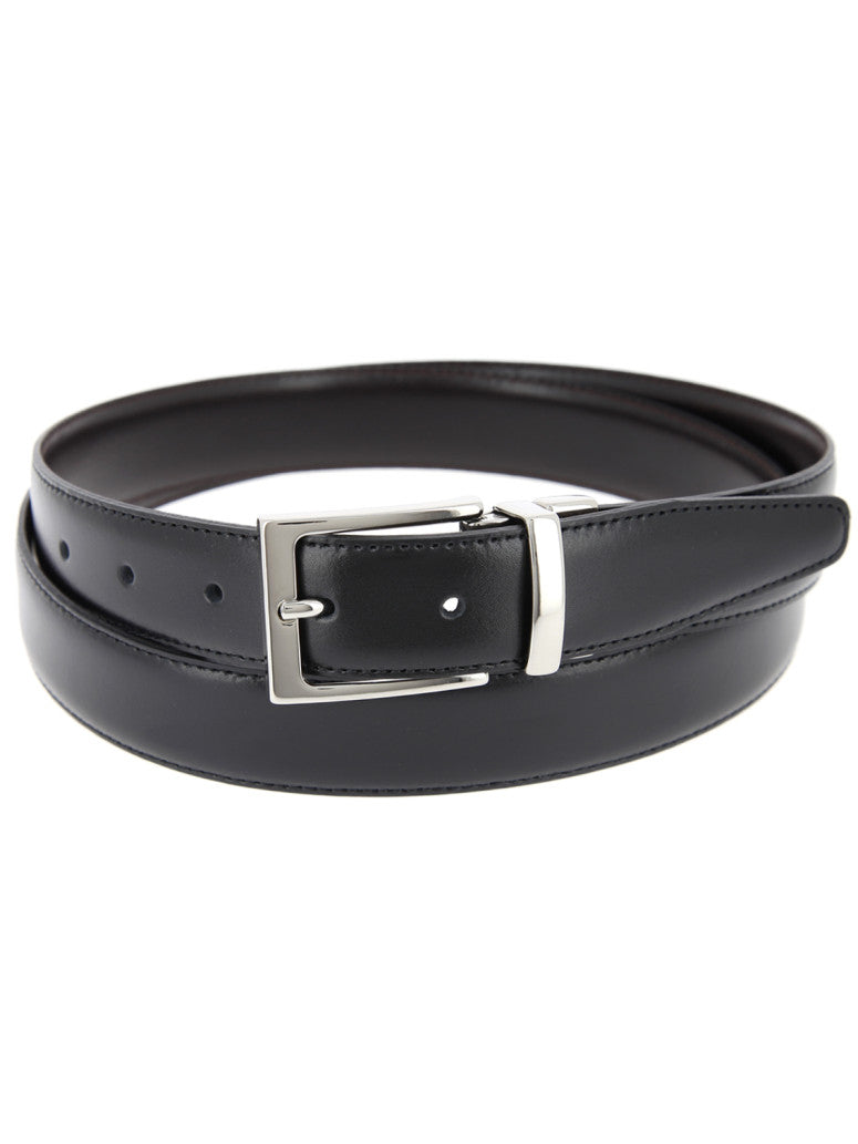 Reversible Belt In And Dark Brown James