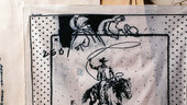 the "rider's west" bandana
