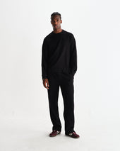 Riley Structured Waffle Crewneck Jumper