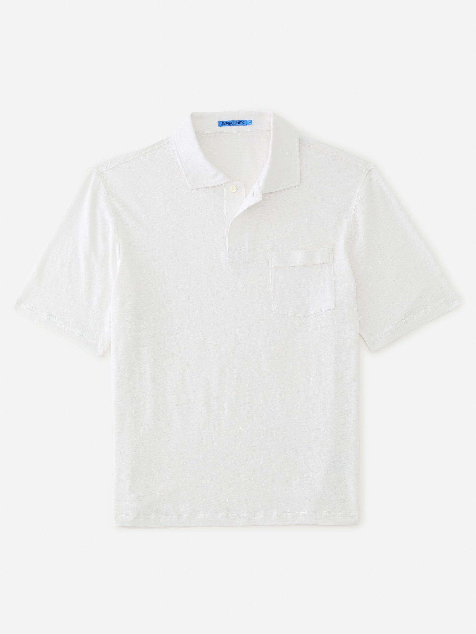 Solid Riva Linen Polo Men S Knits U0026 Polos J Mclaughlin