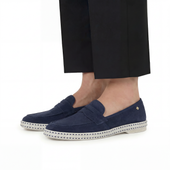 Classic Mocassin Marine