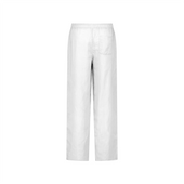 Pantalon en lin avec cordon de serrage