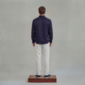 Chemise à manches longues en Tencel® avec poche