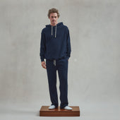 Sweatshirt à capuche en interlock