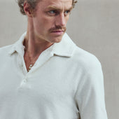 Polo Éponge Ecru