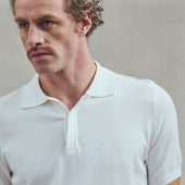 Polo Maille Écru