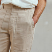 Pantalon Fatigue Beige
