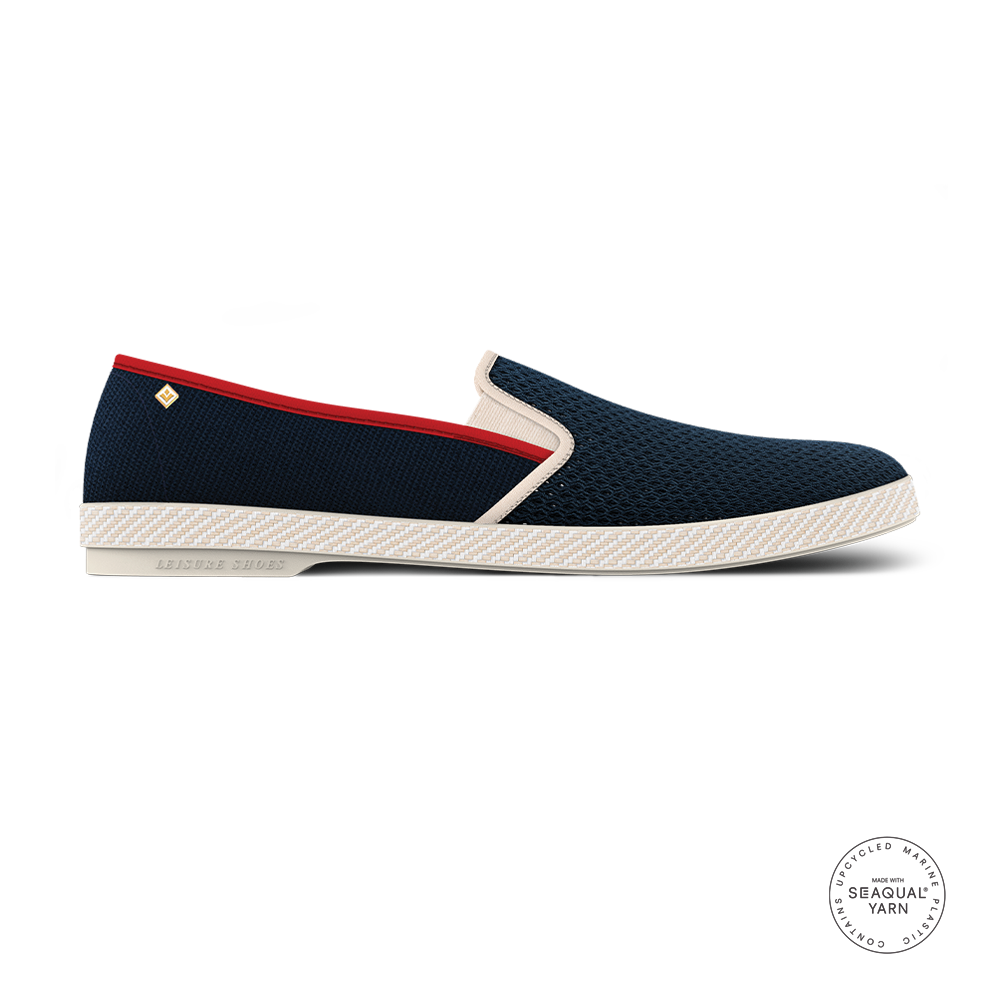 Classic Match Marine Biais Rouge