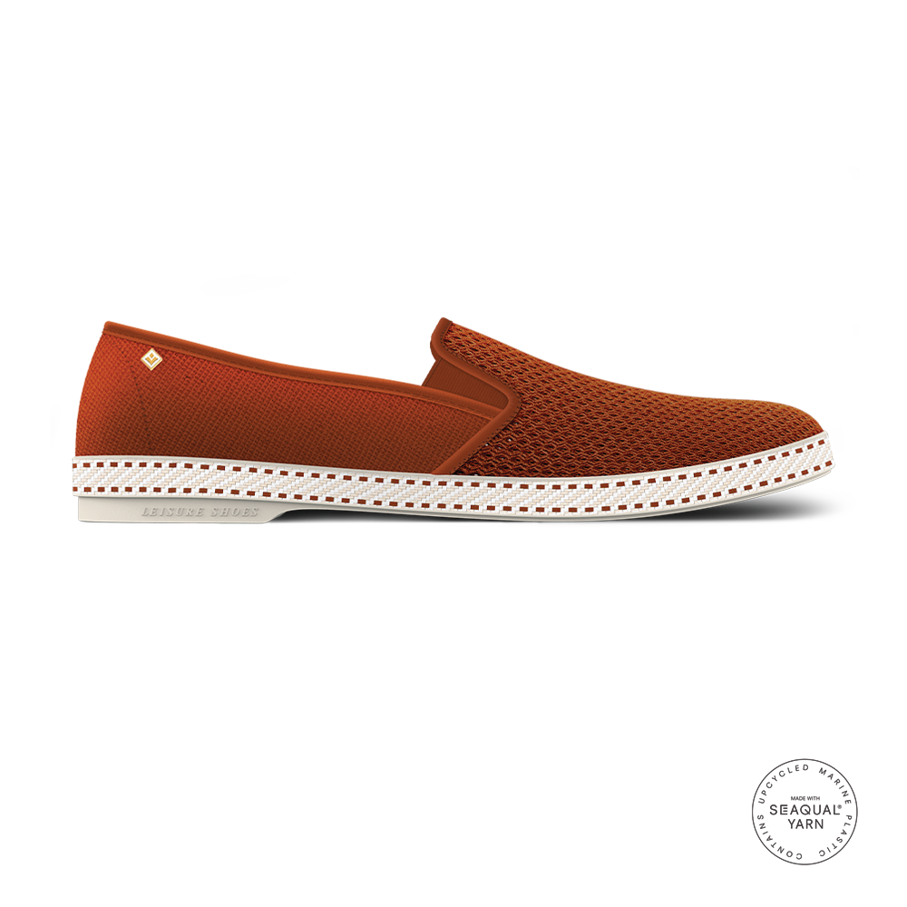 Classic Toile & Filet Terracotta