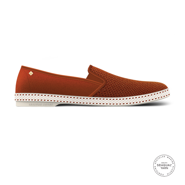Classic Toile & Filet Terracotta