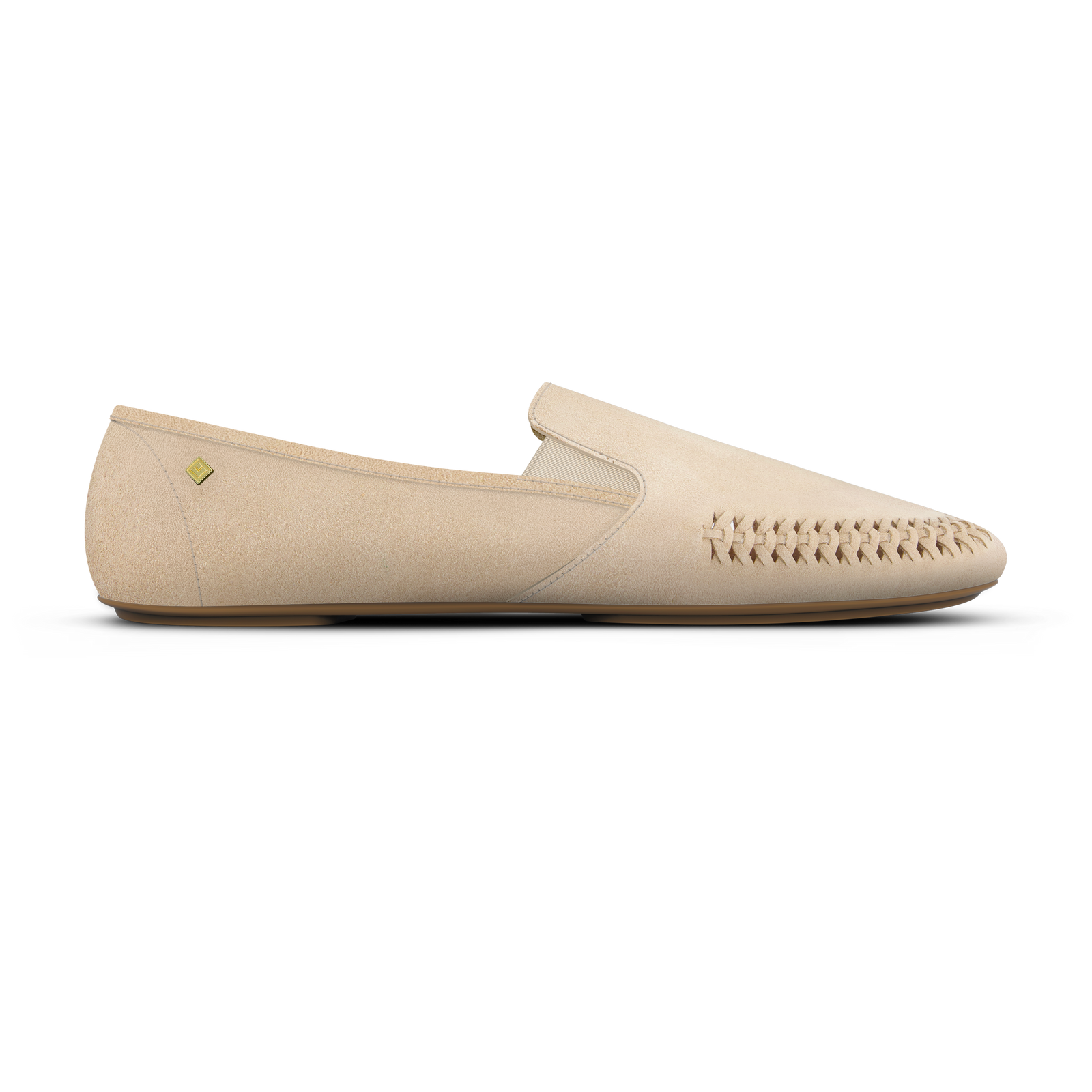 Jazz Suede Tressé Ecru