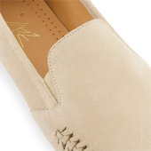 Jazz Suede Tressé Ecru