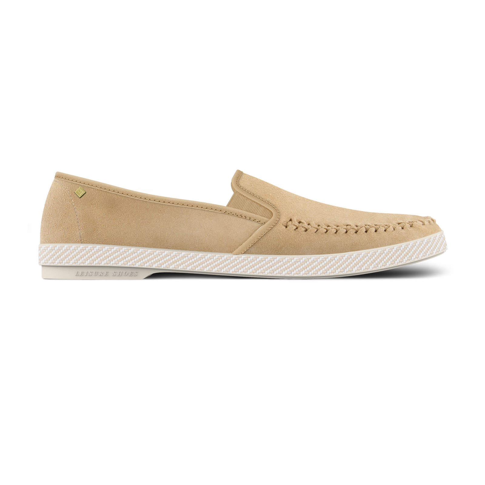 Classic Suede Tressé Ecru