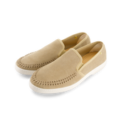 Classic Suede Tressé Ecru