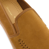 Classic Suede Tressé Marron