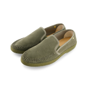 Classic Suede Tressé Kaki