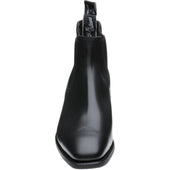 RM Williams Comfort Craftsman mens rubber-soled Chelsea boots in black calf