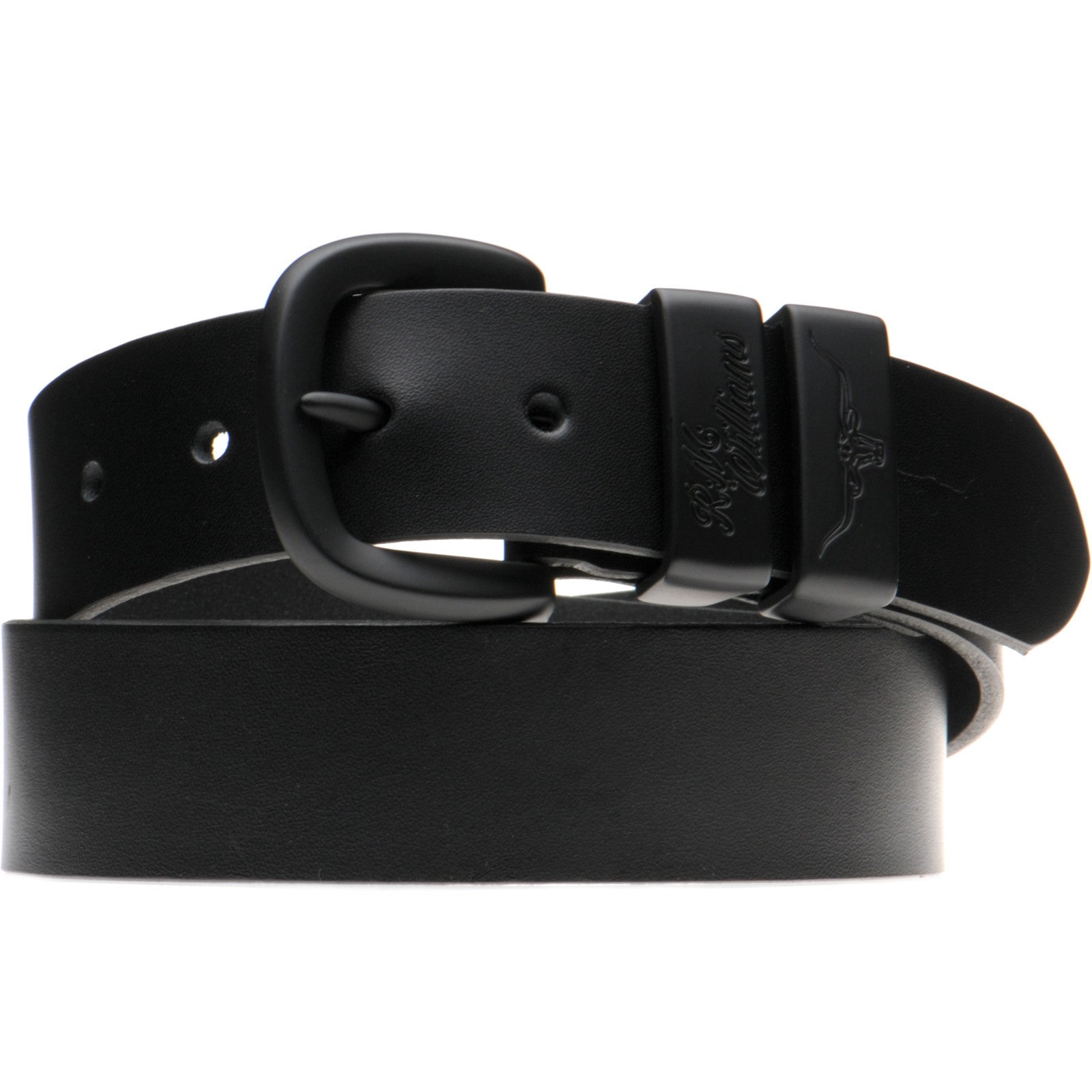 RM Williams Drover Belt in black