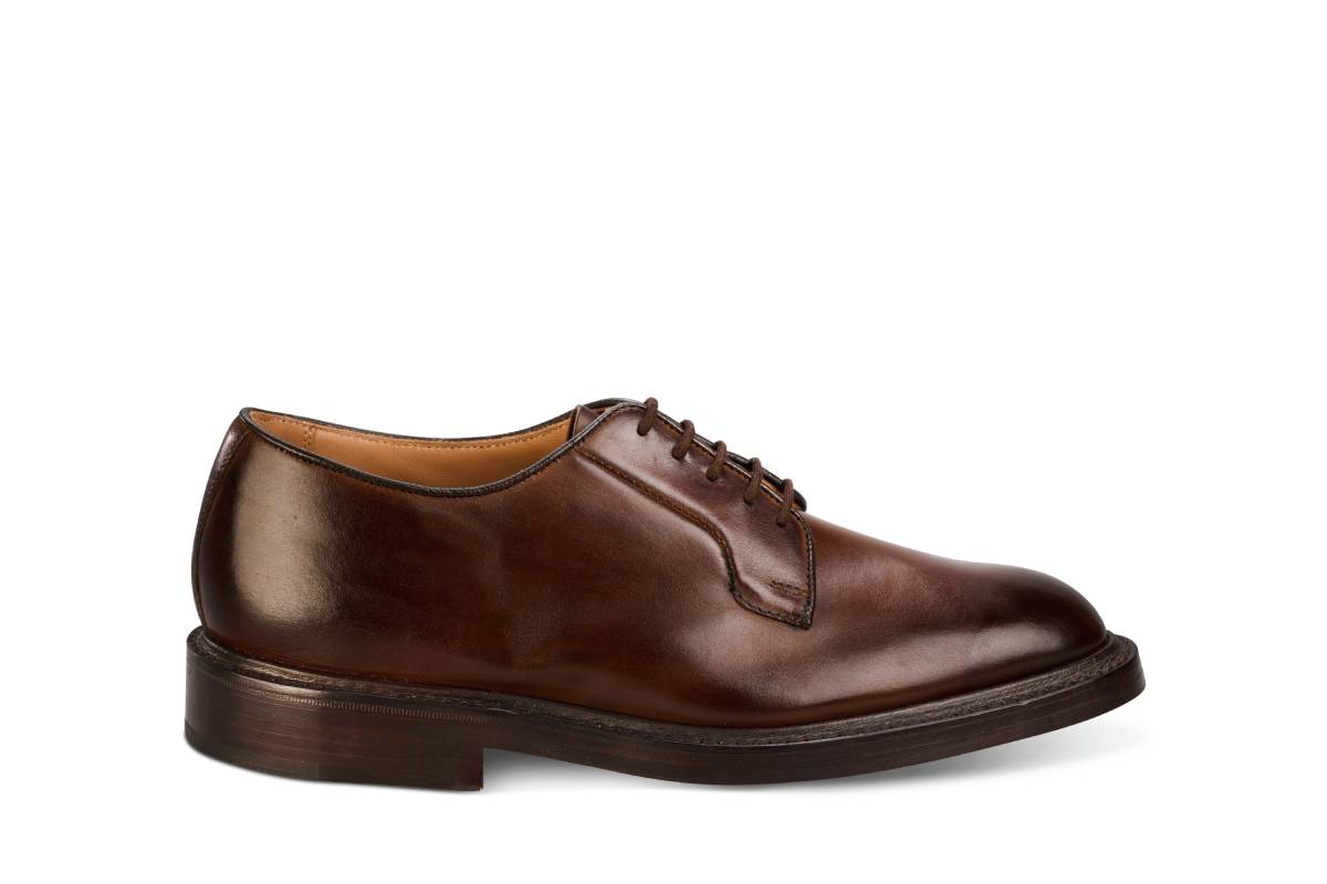 Robert Derby Shoe Coffee Burnished