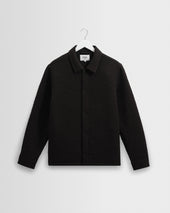 Rockley - Black Floral Quilted Cotton Overshirt