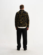 Rockley And Khaki Shapes Jumbo Corduroy Overshirt