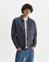 Rockley Geometric Jacquard Overshirt