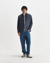 Rockley Geometric Jacquard Overshirt