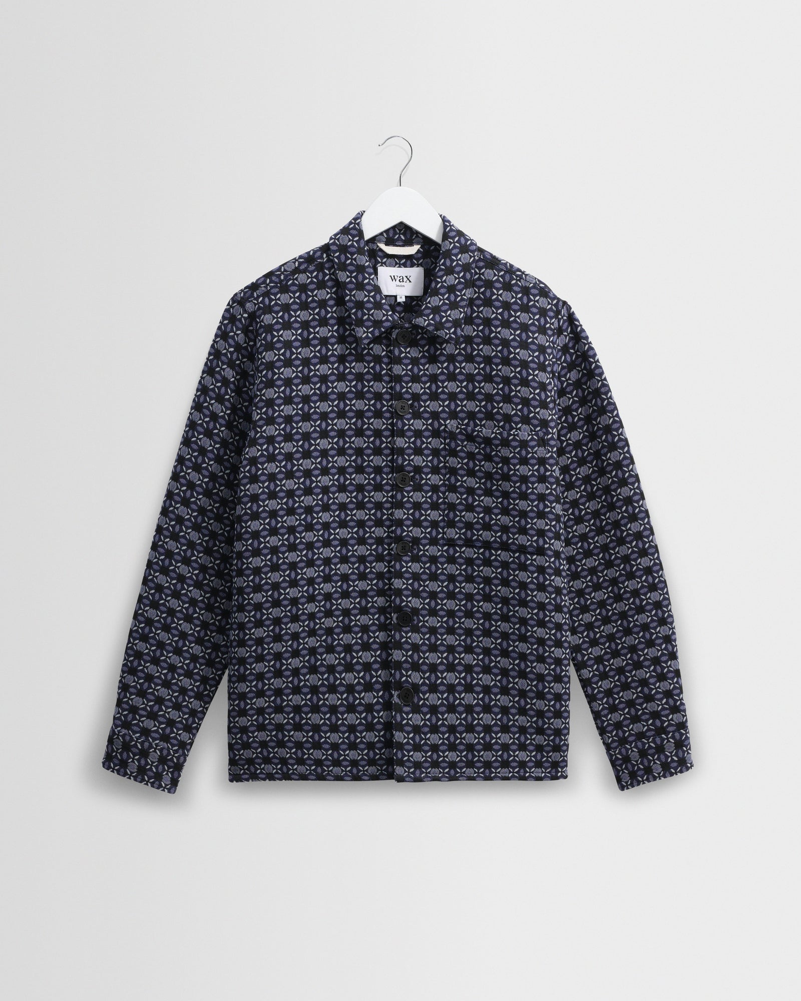 Rockley Geometric Jacquard Overshirt