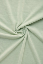 Bamboo Sorona LongSleeve Roll Neck T-Shirt Green Lily