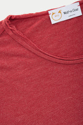 Bamboo Sorona Long Sleeve Roll Neck T-Shirt Lava Falls