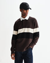 Rowhill And Panelled Loopback Rugby Shirt